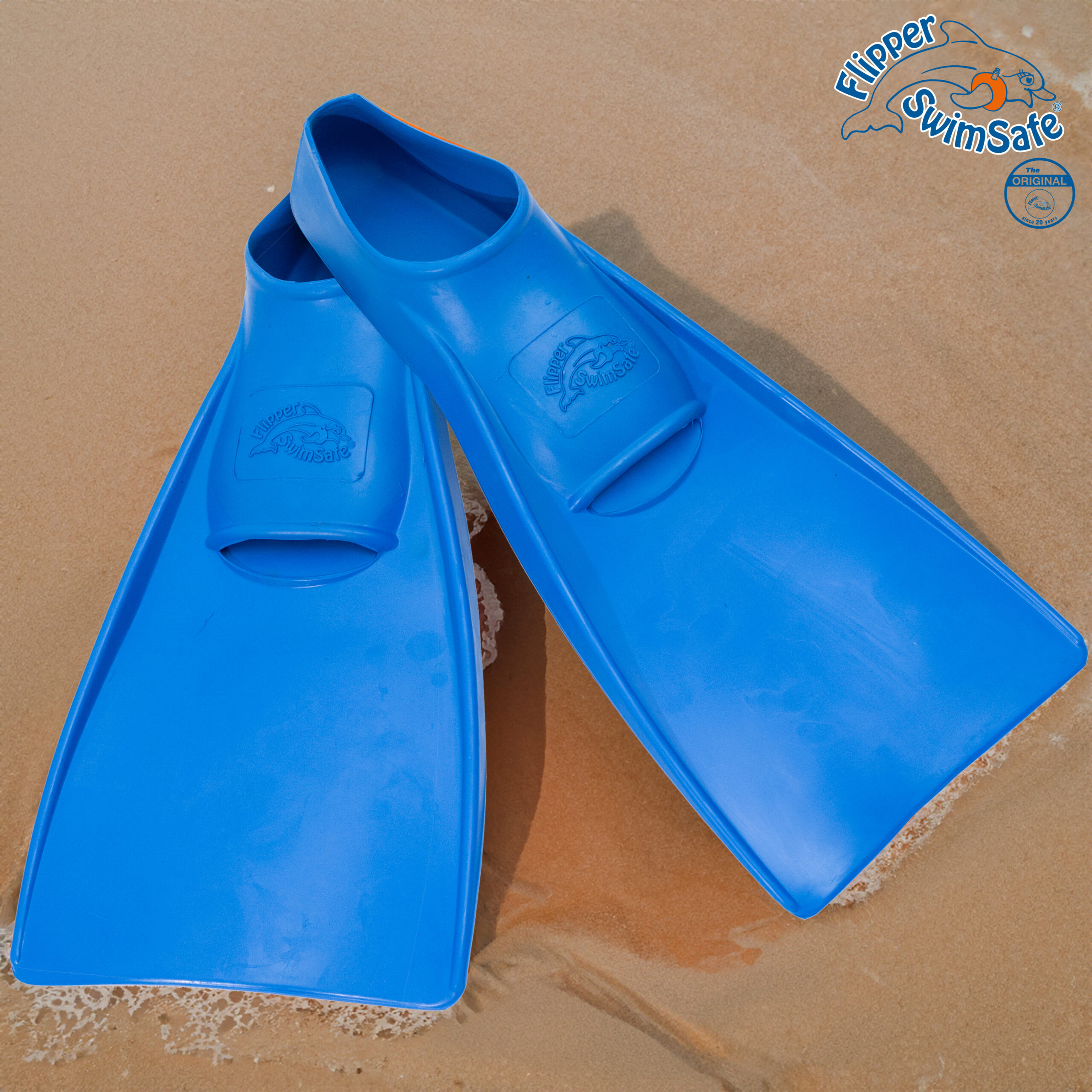 Flipper SwimSafe Schwimmflossen aus Naturkautschuk – Bild 6