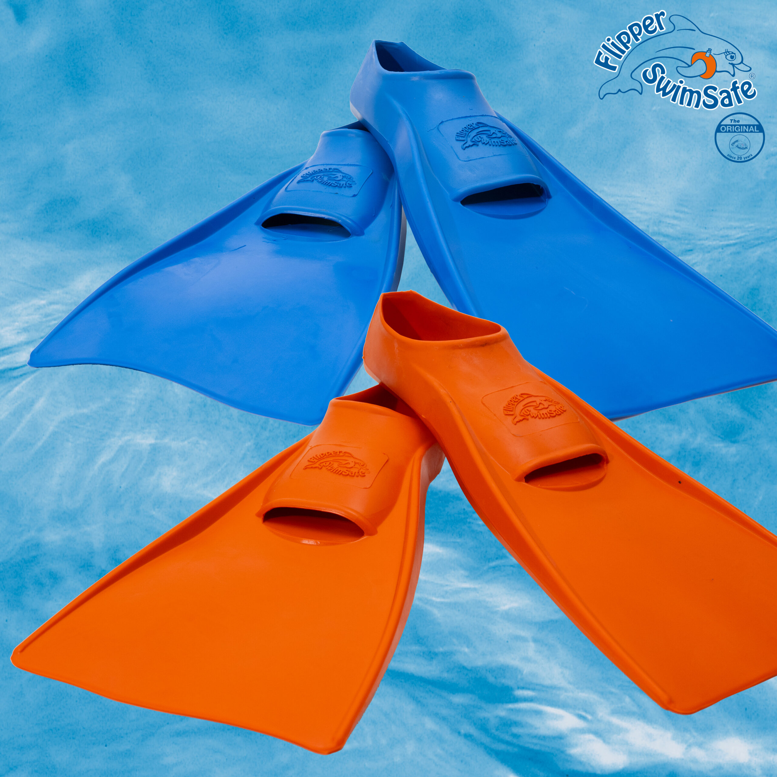 Flipper SwimSafe Schwimmflossen aus Naturkautschuk – Bild 7