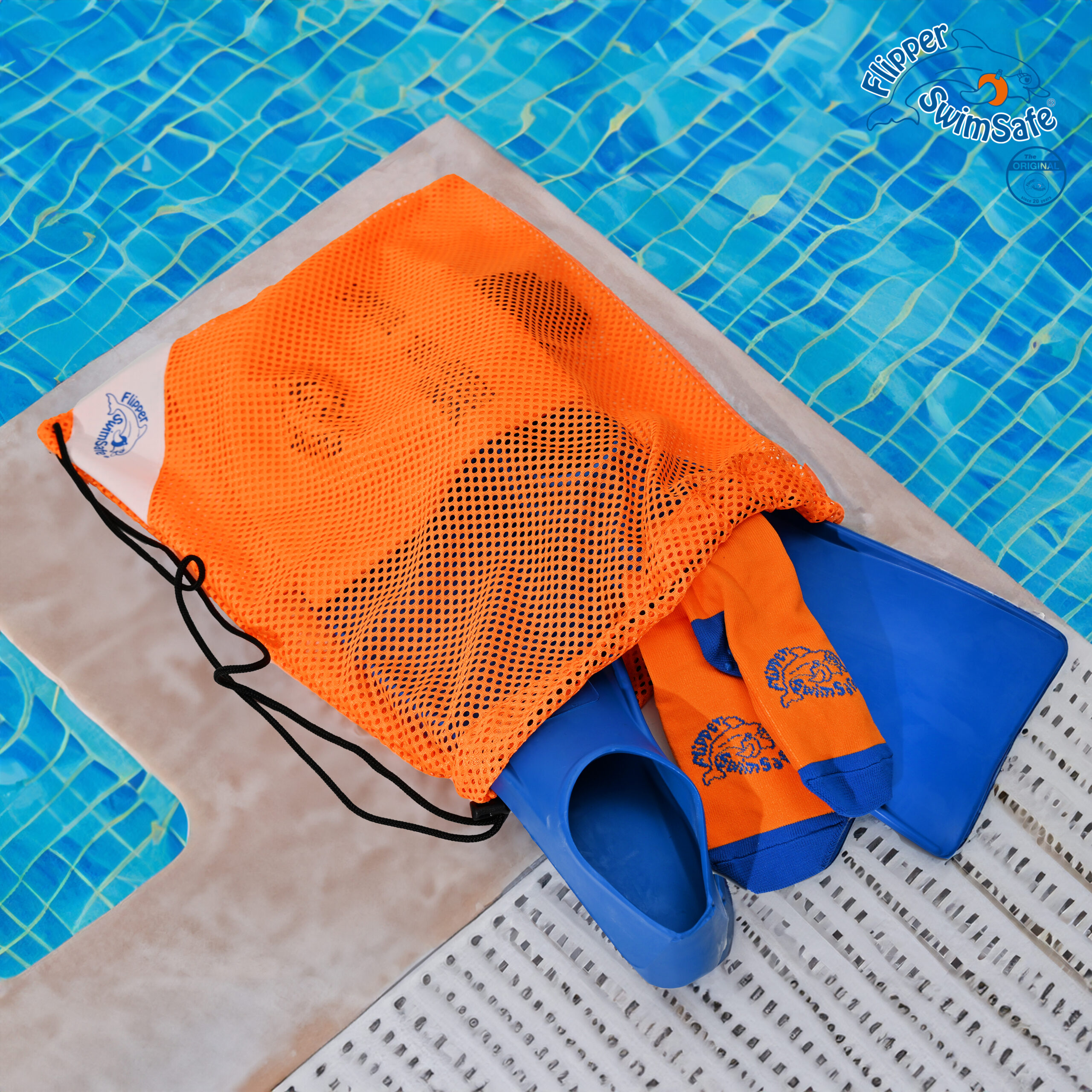 Flipper SwimSafe Schwimmbeutel / Mesh Bag – Bild 5