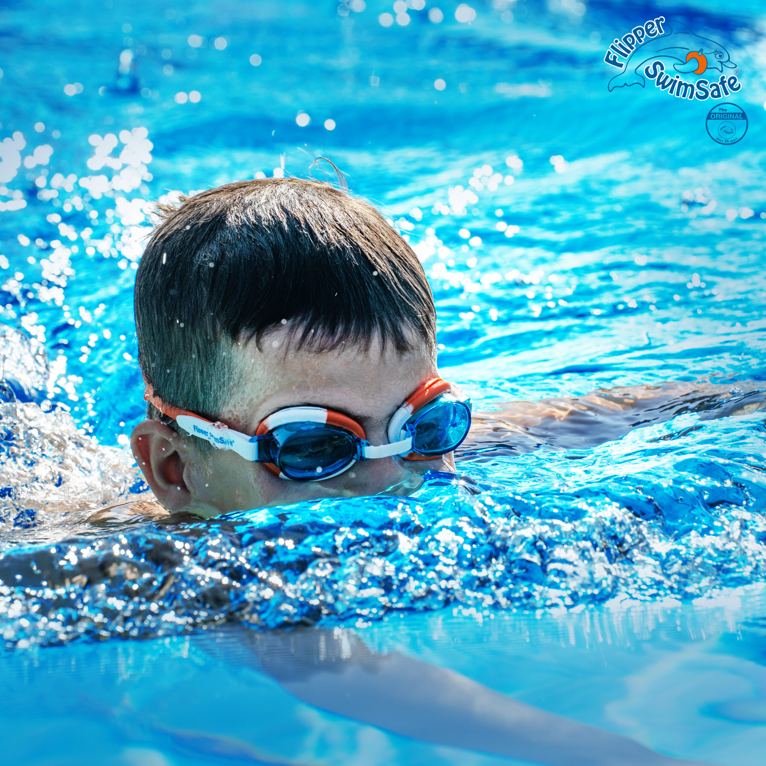 Flipper Swimsafe Kinderschwimmbrille – Bild 5