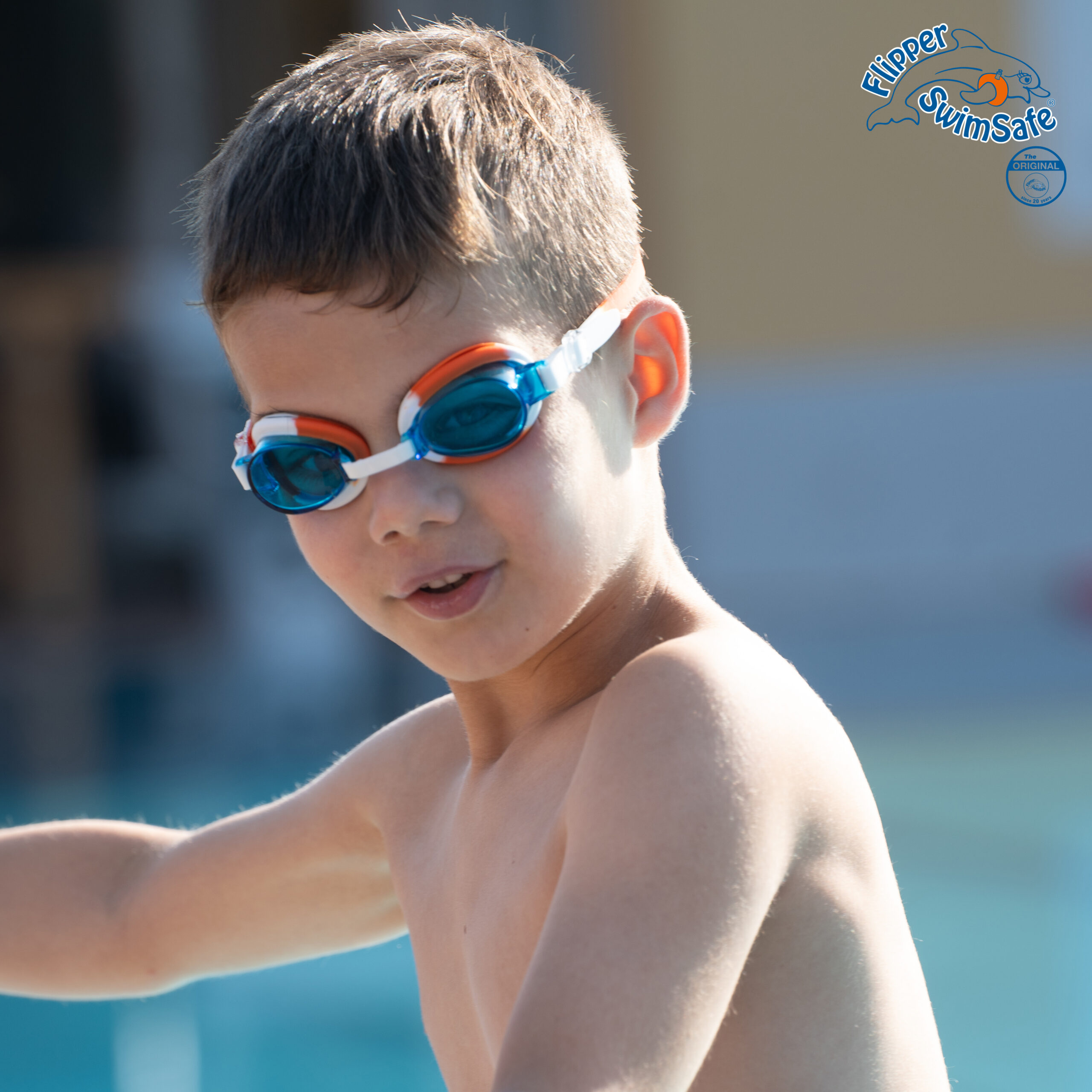 Flipper Swimsafe Kinderschwimmbrille – Bild 8