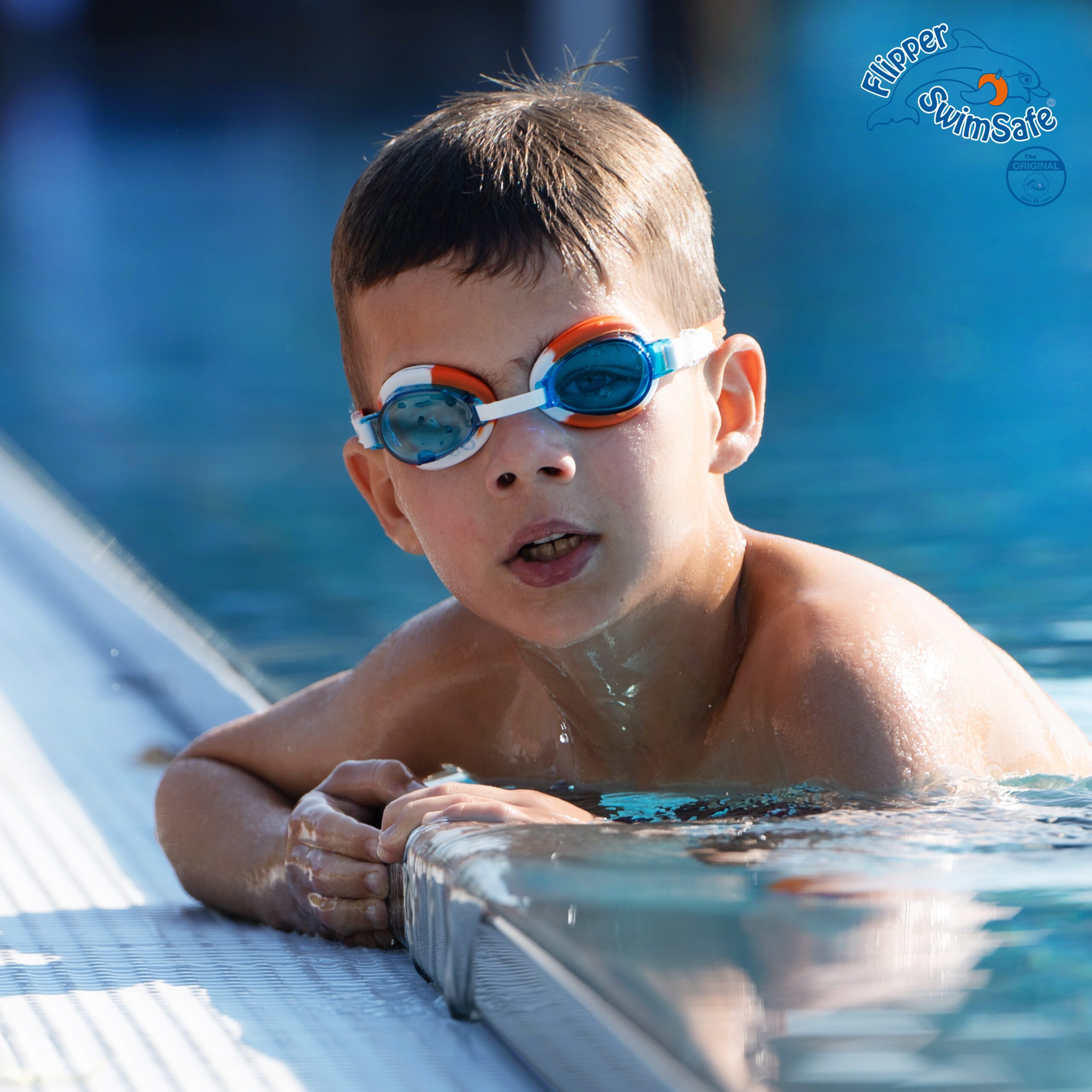 Flipper Swimsafe Kinderschwimmbrille – Bild 6