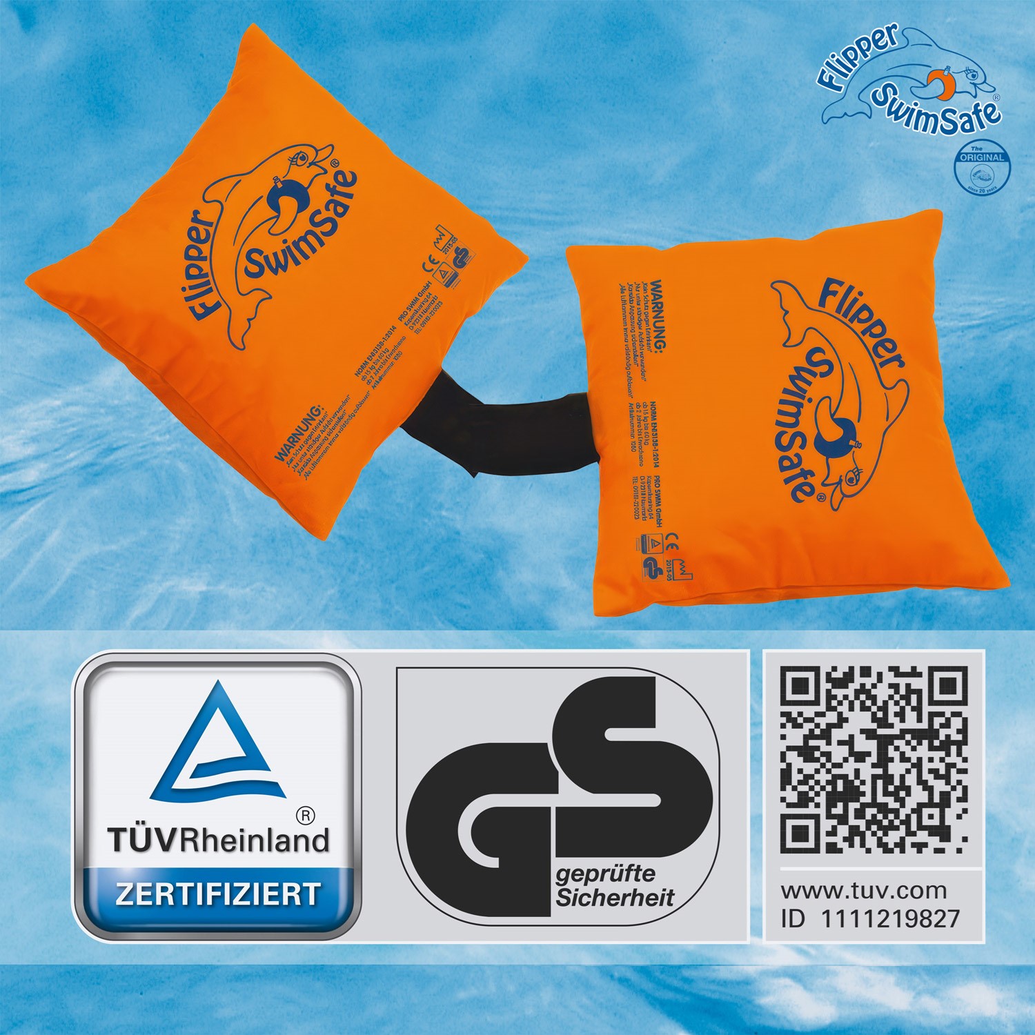 Flipper SwimSafe Schwimmkissen – Bild 5
