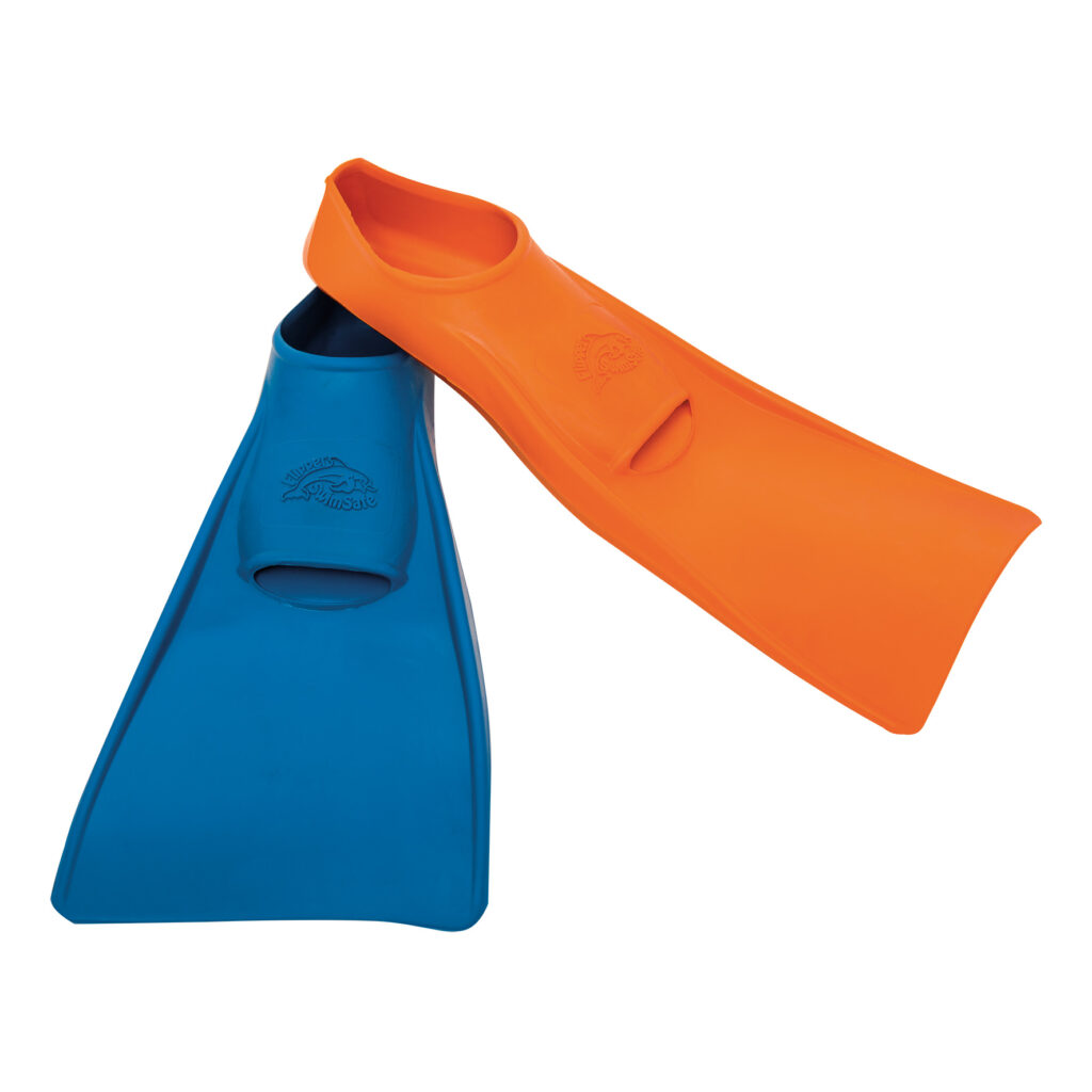 Schwimmflossen_blau_orange