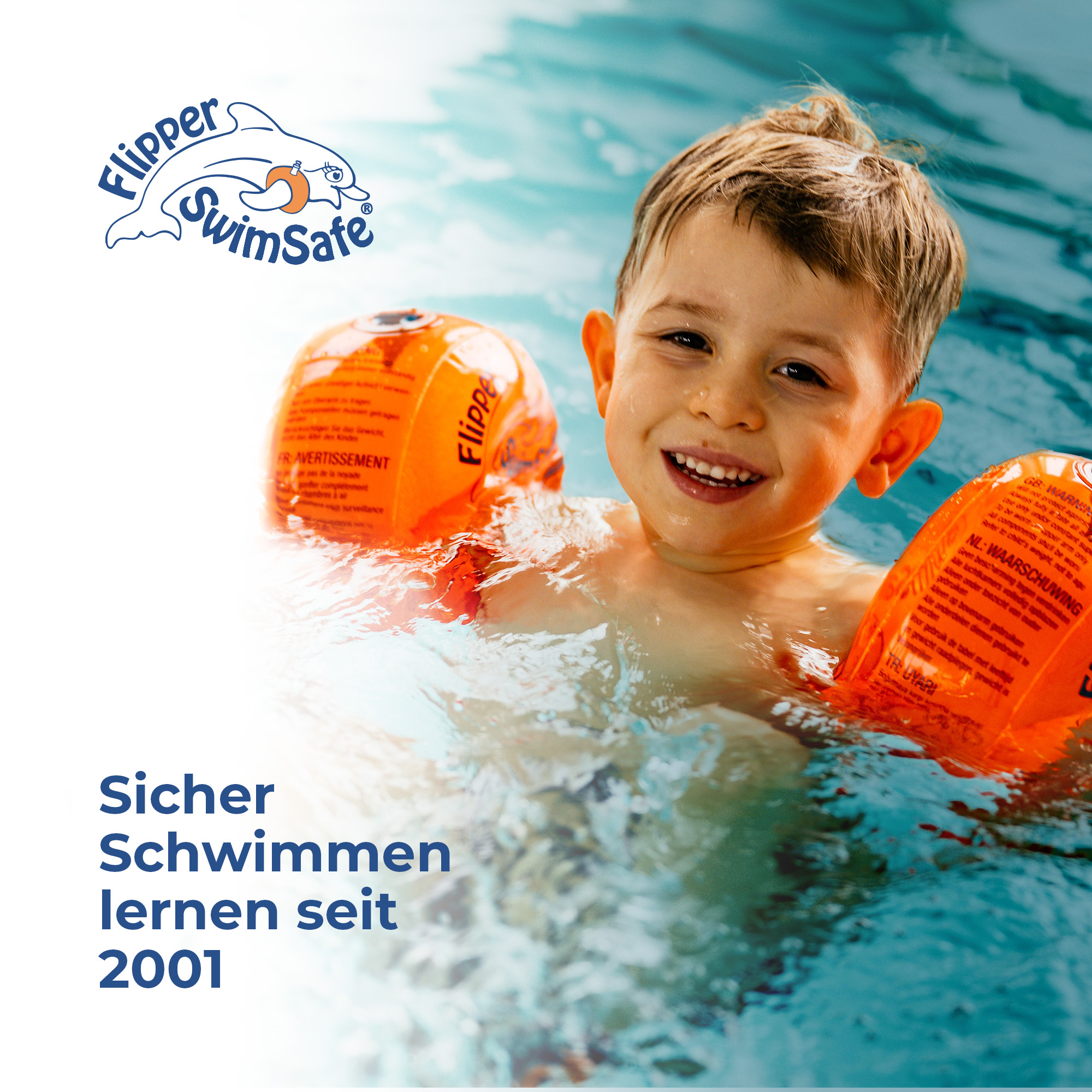 Flipper SwimSafe Schwimmhilfen mit unzerbrechlichem PE-Schaumkern | Testsieger Stiftung Warentest 05/2024 – Bild 7