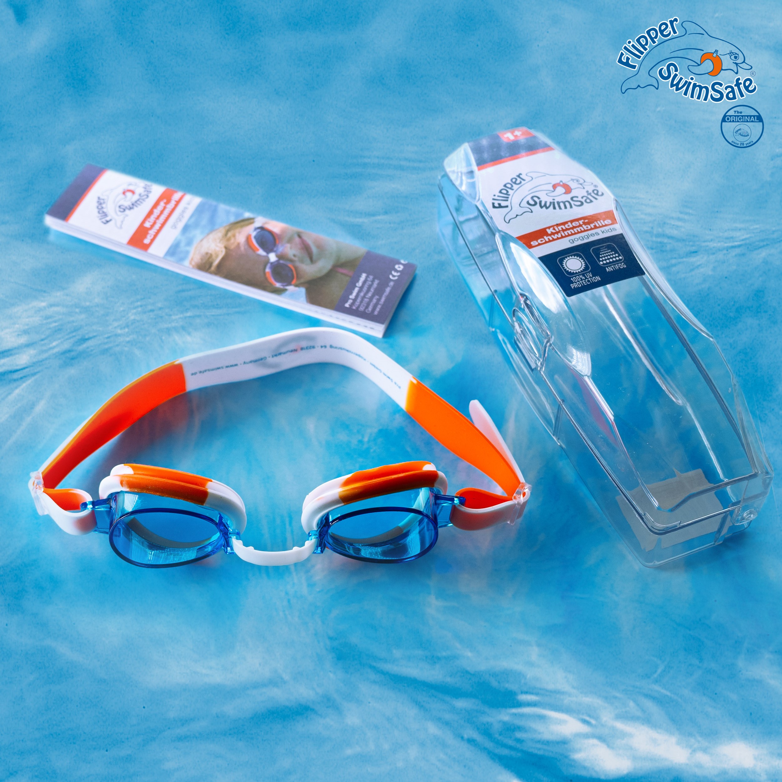 Flipper Swimsafe Kinderschwimmbrille – Bild 3